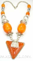 Indian ethnic necklace - click here for large view